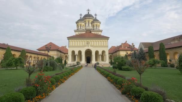 Igreja Ortodoxa Alba Iulia — Vídeo de Stock