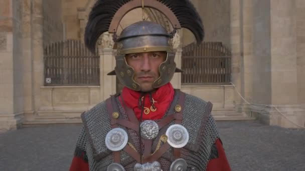 ローマ将軍の閉鎖 — ストック動画