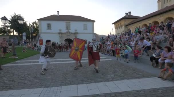 Scena Lotta Con Soldati Romani — Video Stock