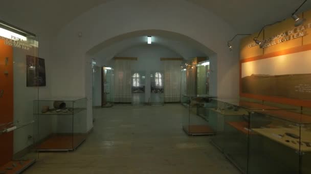 博物馆的房间 — 图库视频影像