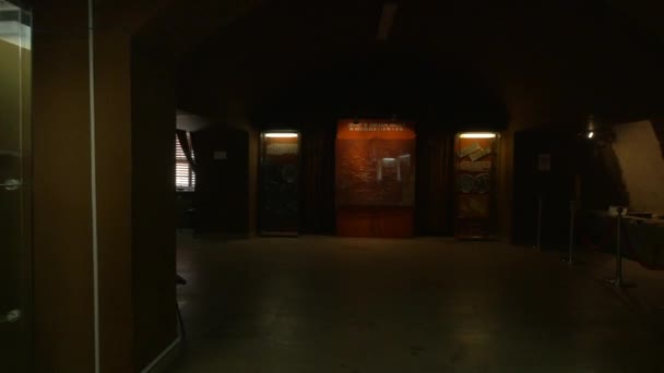 Διάδρομος Του Μουσείου Της Ένωσης Alba Iulia — Αρχείο Βίντεο