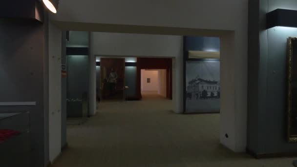 Corridors Rooms Union Museum — Stockvideo