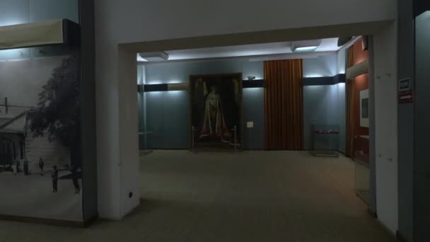 Painting Museum — Stok video