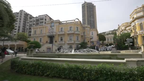 Fontaine Sur Avenue Costa Monaco — Video