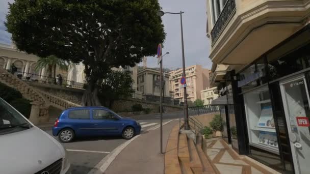 Rue Des Iris Monaco — Stockvideo