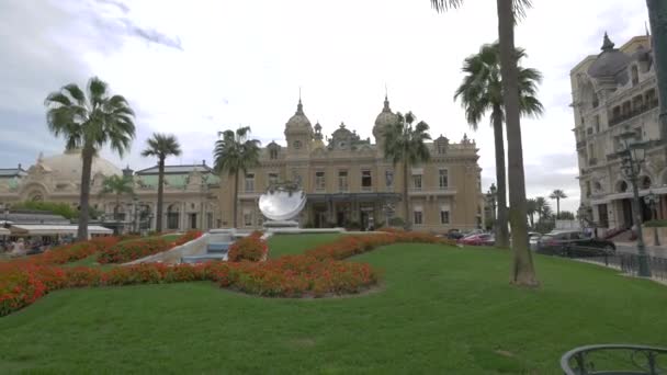 Casino Monte Carlo Monaco — Stockvideo