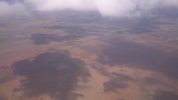 Maasai Mara Und Wolken — Stockvideo