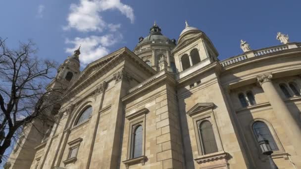 Szent István Bazilika Budapesten — Stock videók