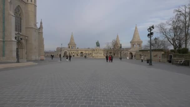 Fiskarbastion Budapest — Stockvideo