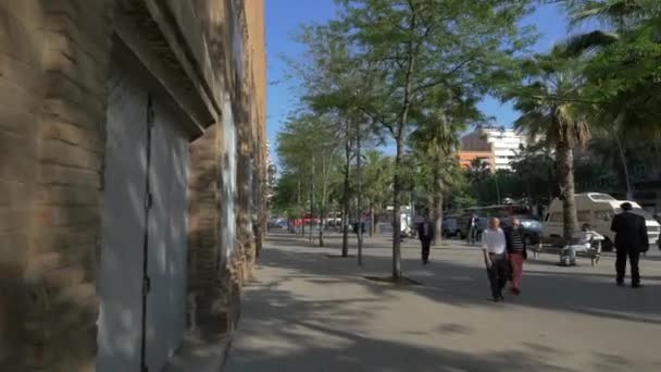 Popołudnie Barcelonie — Wideo stockowe