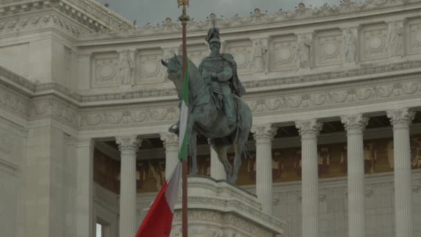 Estatua Ecuestre Marco Aurelio — Vídeos de Stock