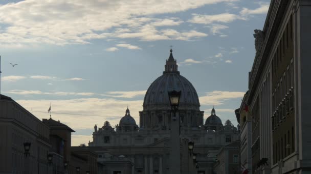 Базиліка Святого Петра Ватикані — стокове відео