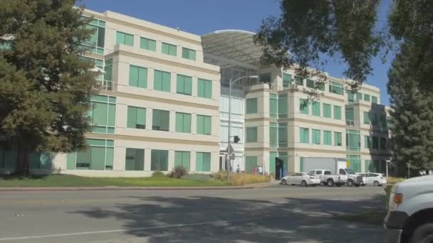 Infinite Loop Building Cupertino — Stock Video