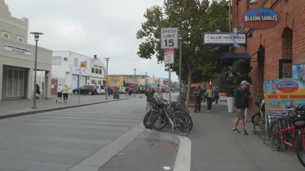 Jefferson Street San Francisco — Stockvideo