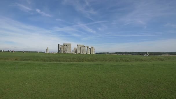 Vista Panorámica Stonehenge — Vídeo de stock