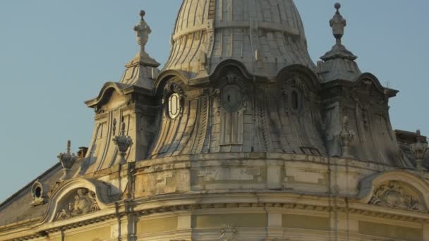 Edificio Con Cúpula Ciudad — Vídeos de Stock