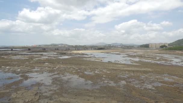 Ponte Corredor Sur Vista Distância — Vídeo de Stock