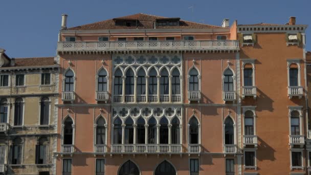 Palazzo Pisani Moretta Venedik Talya — Stok video