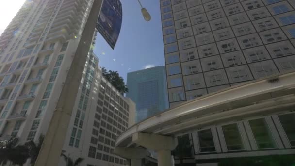 Budovy Jihovýchodním Finančním Centru — Stock video