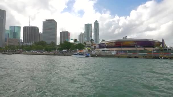 Přístav Bayside Miami — Stock video