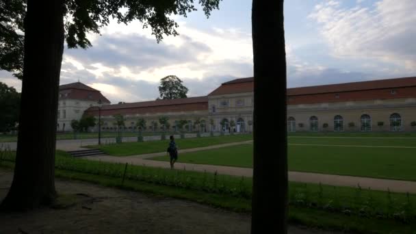 Charlottenburg Palace Gardens Berlin — Stock Video