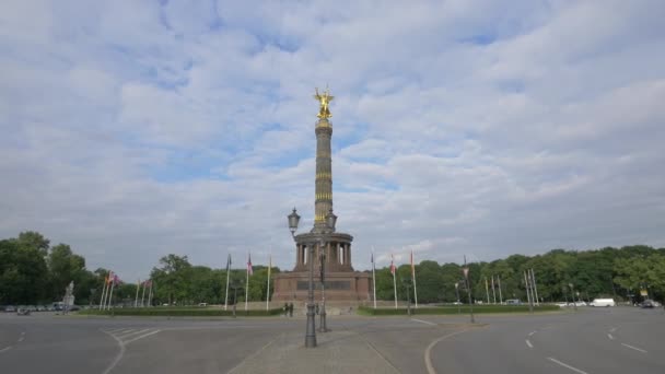 Victory Column Berlijn — Stockvideo