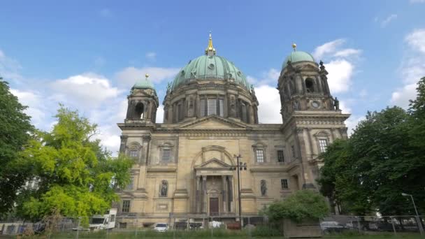 Der Berliner Dom Reisekonzept — Stockvideo