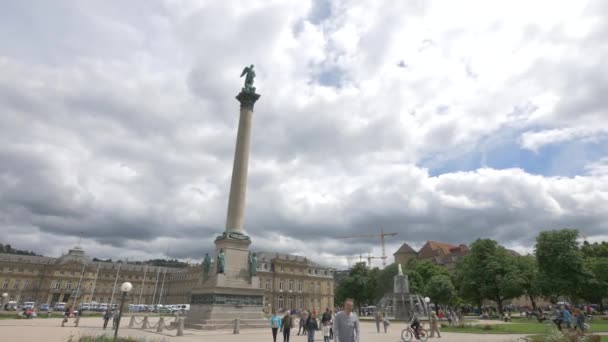 Low Angle Statue Concordia — Video