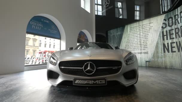 Mercedes Amg Galerii Mercedes Benz — Wideo stockowe