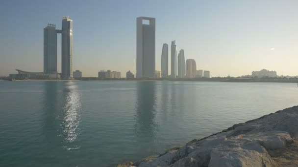 Abu Dhabi Towers — Stock video