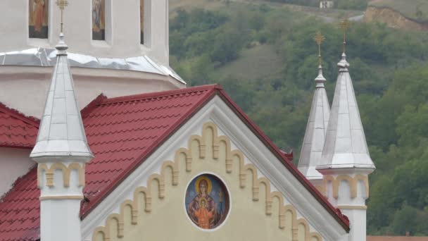 Iglesia Santa Paraskeva Top — Vídeo de stock