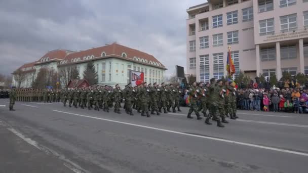 Солдаты Альба Юлии — стоковое видео