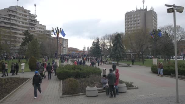 Union Square Alba Iulia — Vídeo de stock