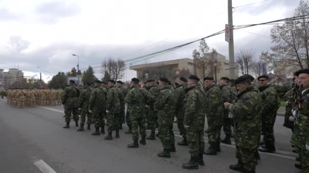Soldats Debout Alba Iulia — Video