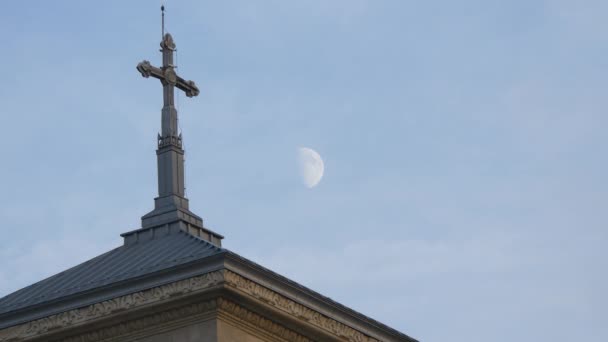 Aziz Michael Katedrali Nin Çatısı — Stok video