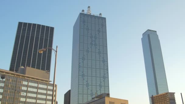 Der Renaissance Tower Dallas — Stockvideo