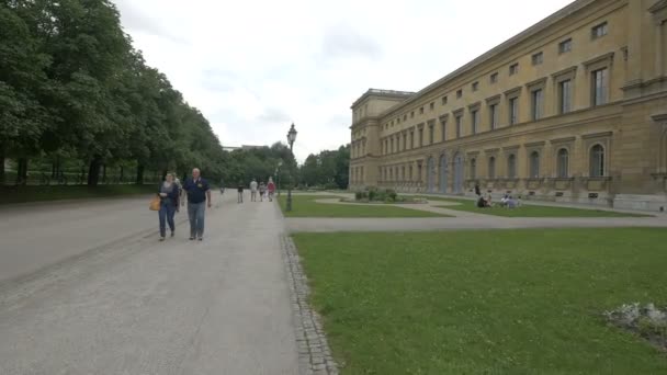 Vandring Genom München Residenz — Stockvideo