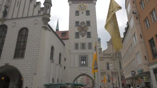 Torre Del Ayuntamiento Viejo — Vídeos de Stock