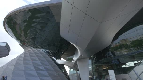 View Bmw Welt — Stock Video