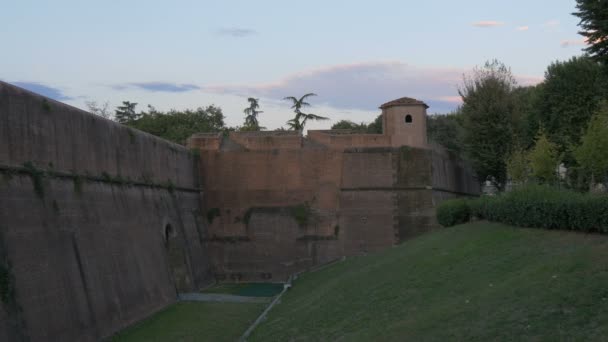 Fortezza Basso Στη Φλωρεντία — Αρχείο Βίντεο