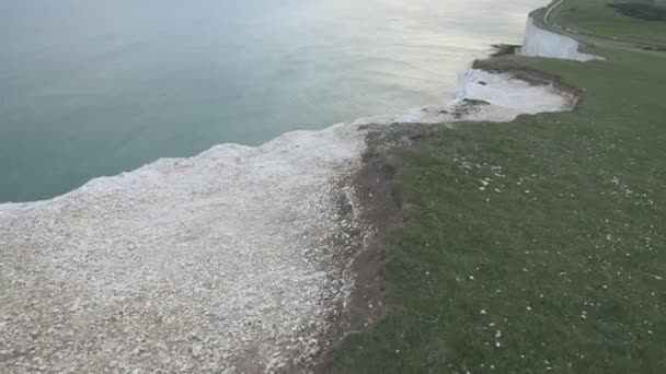 Beachy Head Kante — Stockvideo