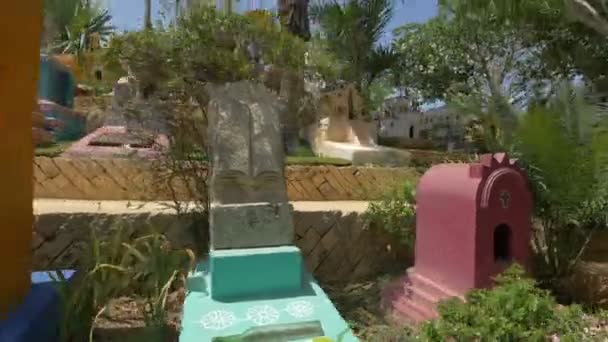 Cimitero Messicano Xcaret Park Playa Del Carmen — Video Stock