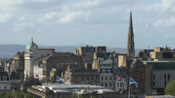 View Buildings Edinburgh — Wideo stockowe