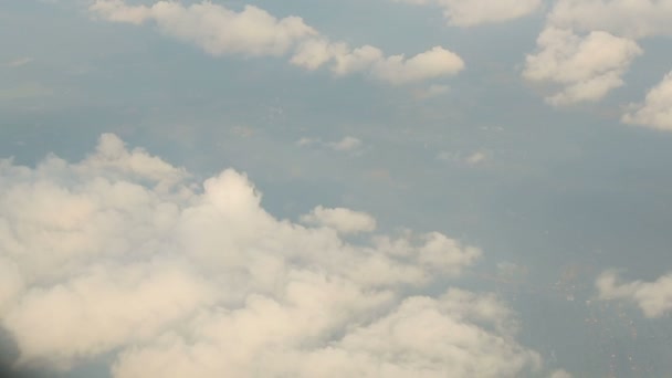 Облака Над Шри Ланкой Индийским Океаном — стоковое видео