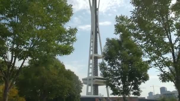 Space Needle Seattle — Vídeo de Stock