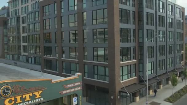 View Buildings Seattle — Stockvideo