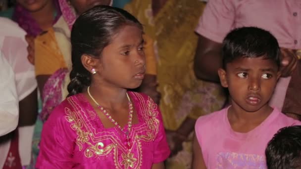 Group Indian Children Education Concept — Video Stock