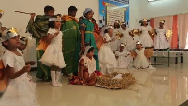 Group Indian Children Education Concept — Video