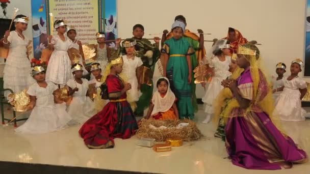 Group Indian Children Education Concept — Vídeo de Stock