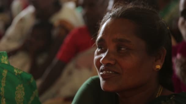 来自印度的录像 印度妇女 — 图库视频影像